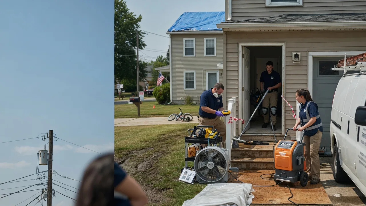 Water Damage Repair in Oriental, NC near me